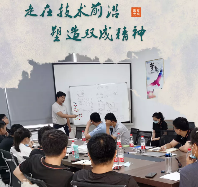 為了更好地服務客戶，雙成激光一直在精進技術(圖1)